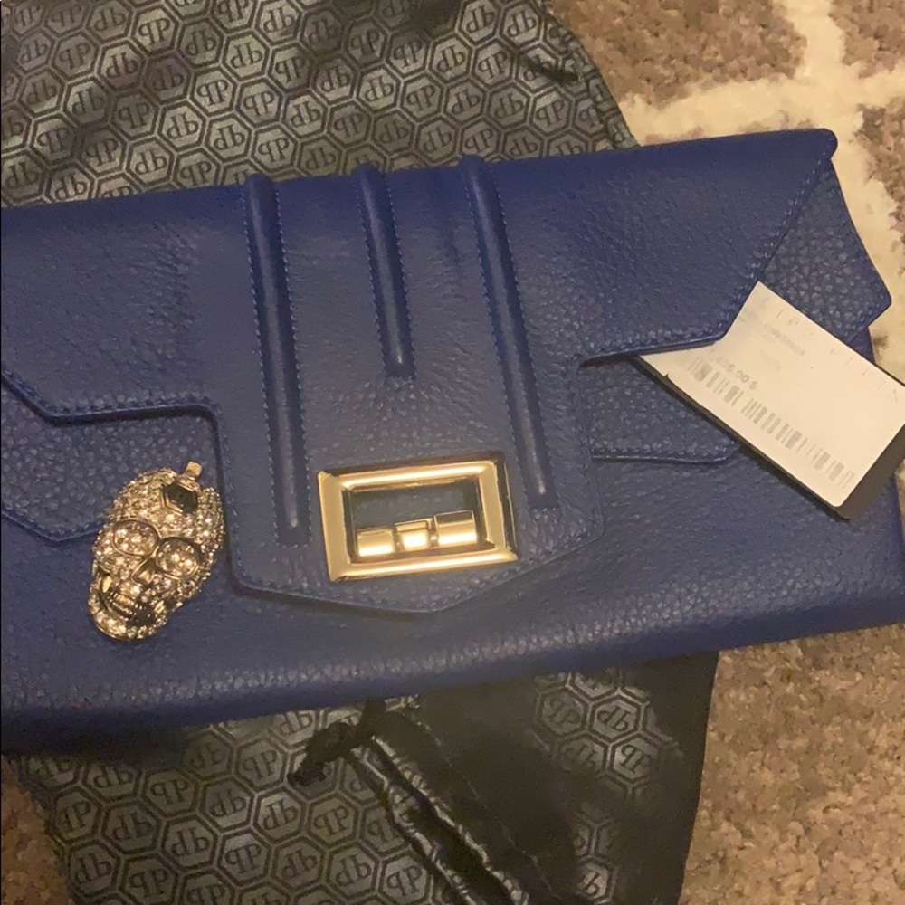 Philipp Plein skull purse